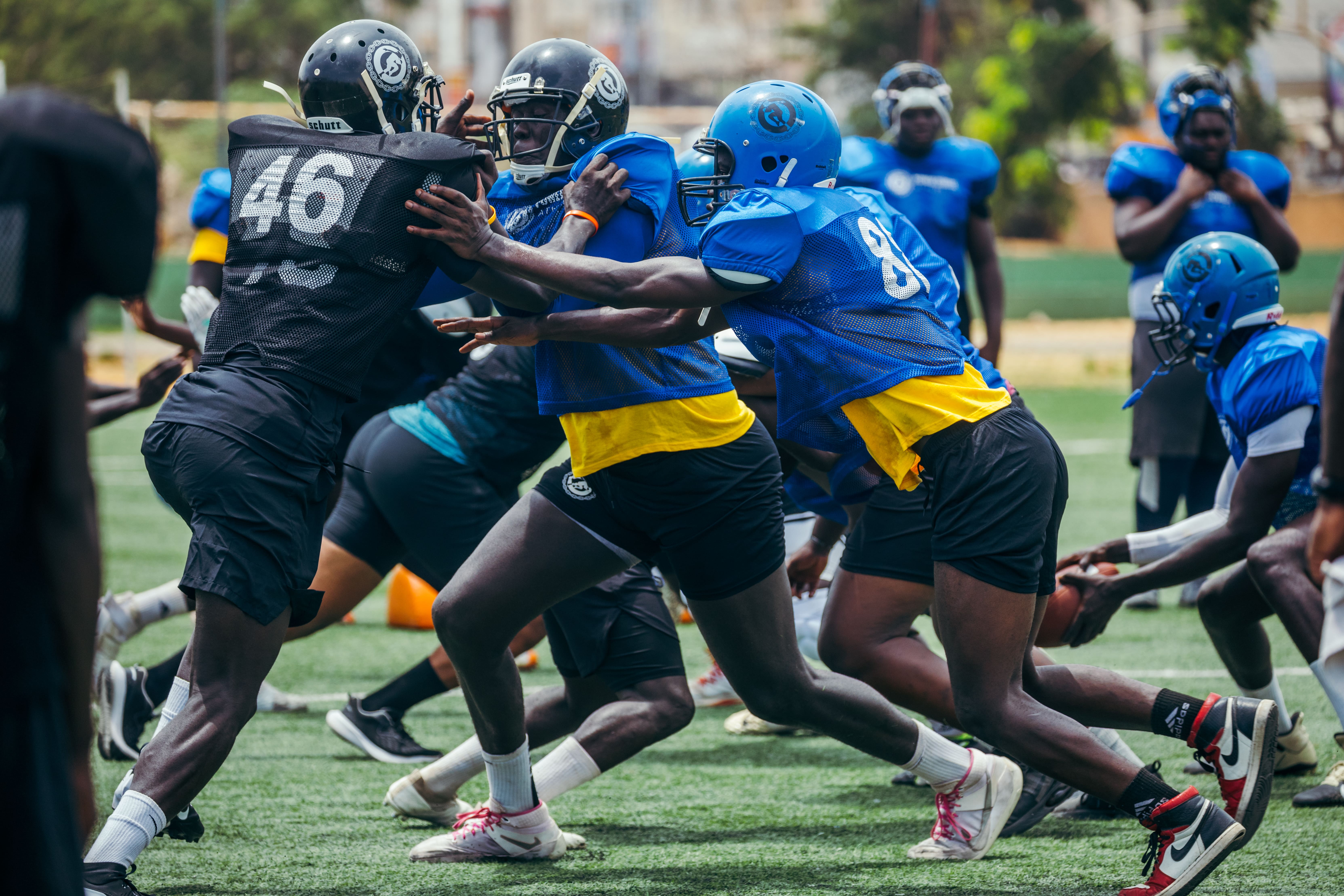 Football américain à Dakar - Power Circle Athletics  — visuel 6